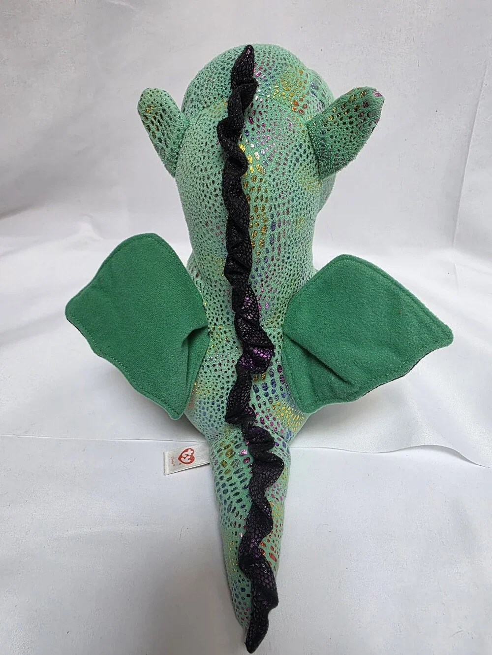 Ty Beanie Boos Cinder Green Dragon Plush 13